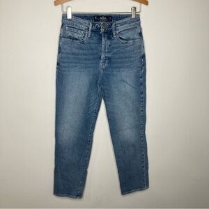Hollister Ultra high rise vintage‎ straight Jeans size 5R 27